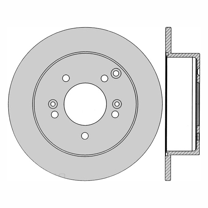 Protex Ultra Disc Rotor DR12887