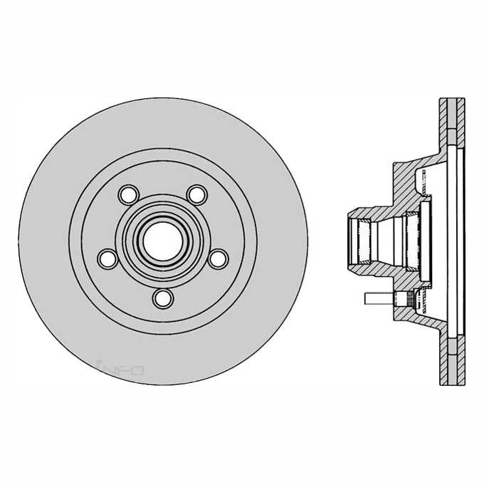 Protex Ultra Disc Rotor DR130