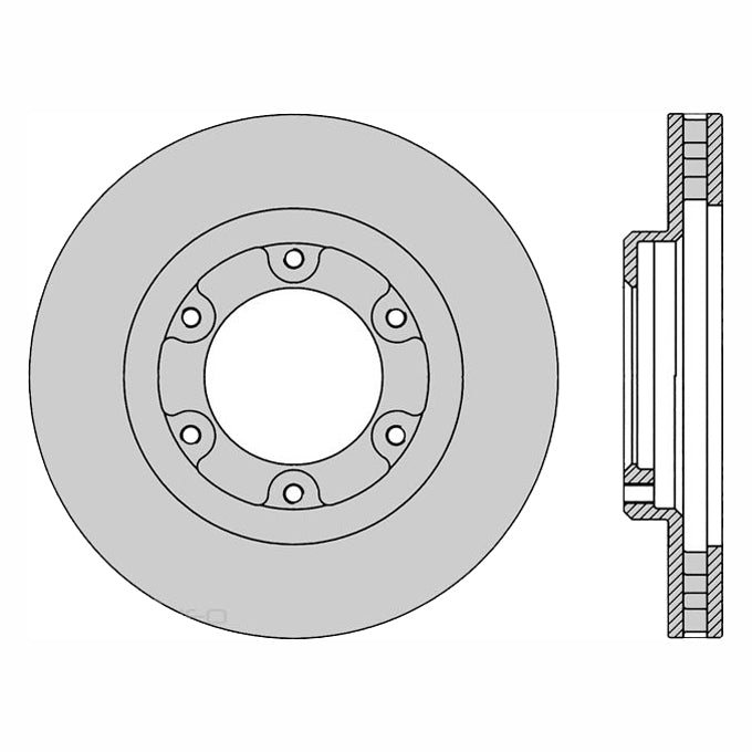 Protex Ultra Disc Rotor DR784