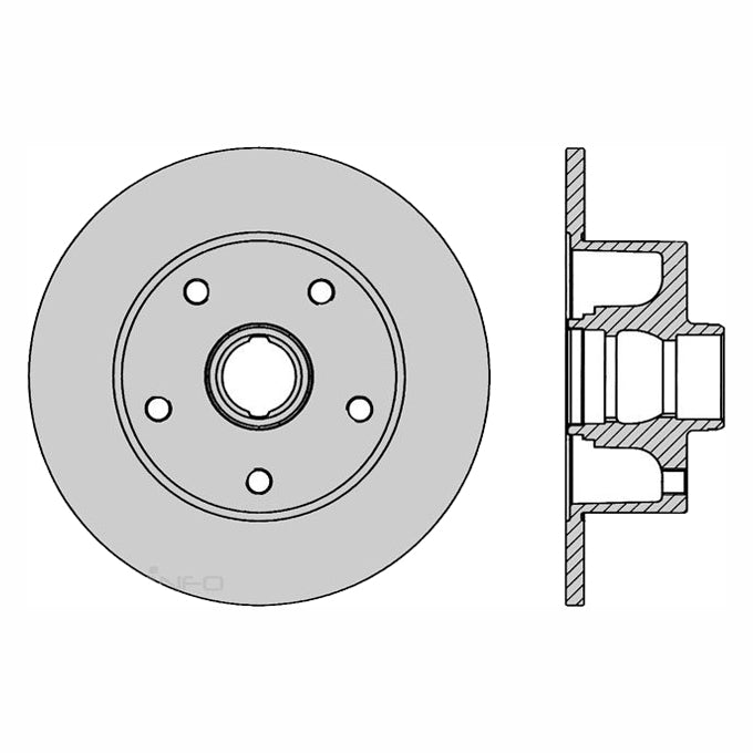 Protex Ultra Disc Rotor DR808