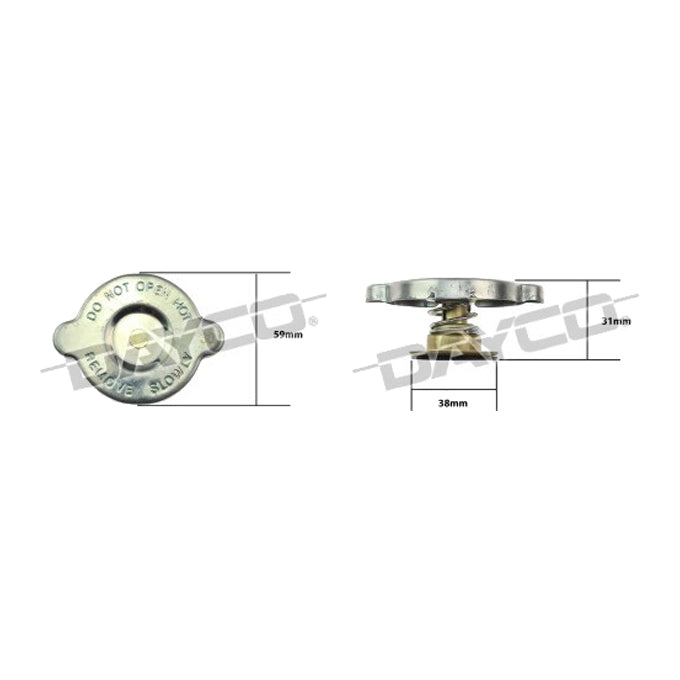 Dayco Radiator Cap DRC008