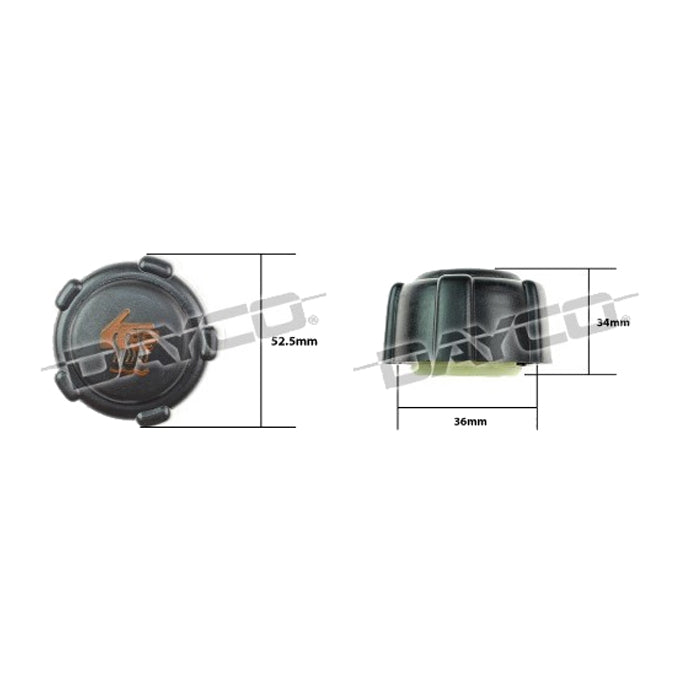 Dayco Coolant/Expansion Recovery Tank Cap DRC051