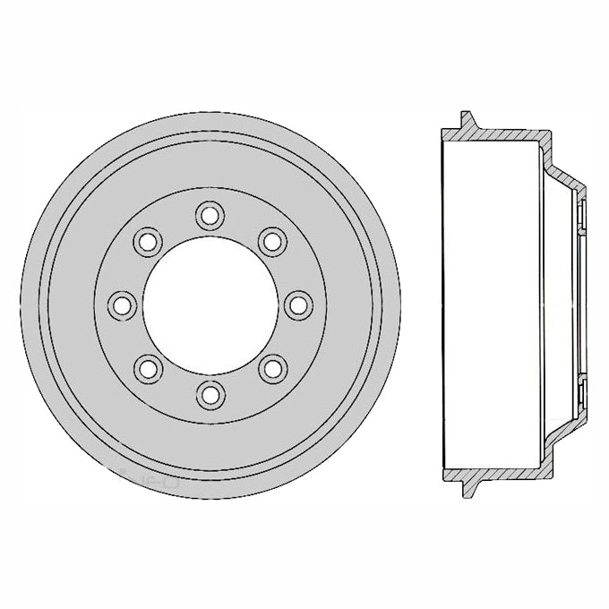 Protex Brake Drum DRUM1621B