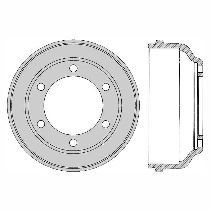 Protex Brake Drum DRUM1641