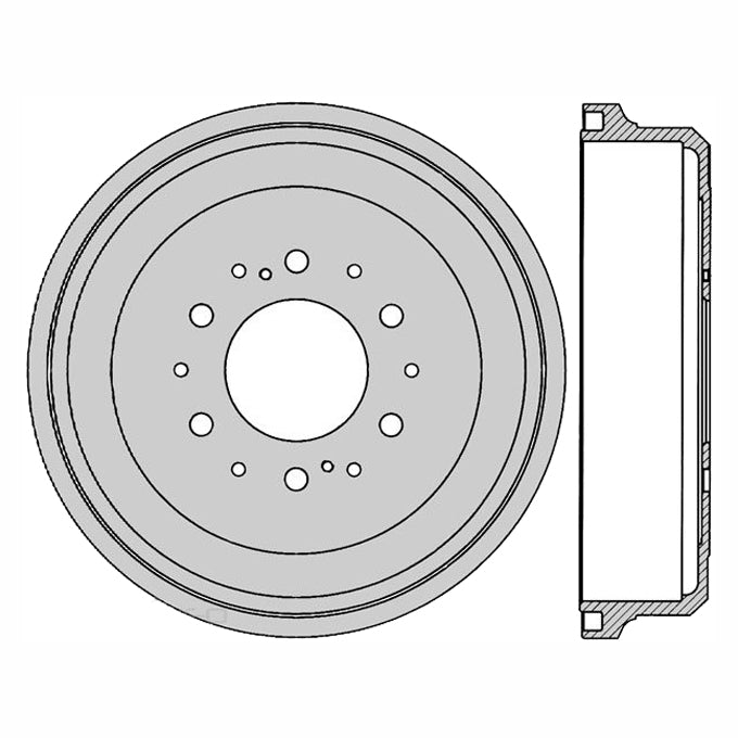 Protex Brake Drum DRUM1743