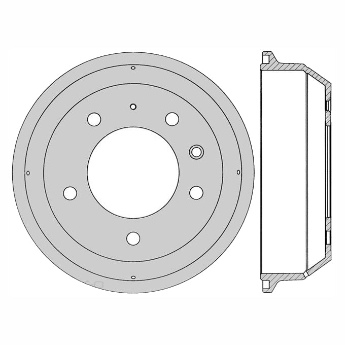 Protex Brake Drum DRUM1751