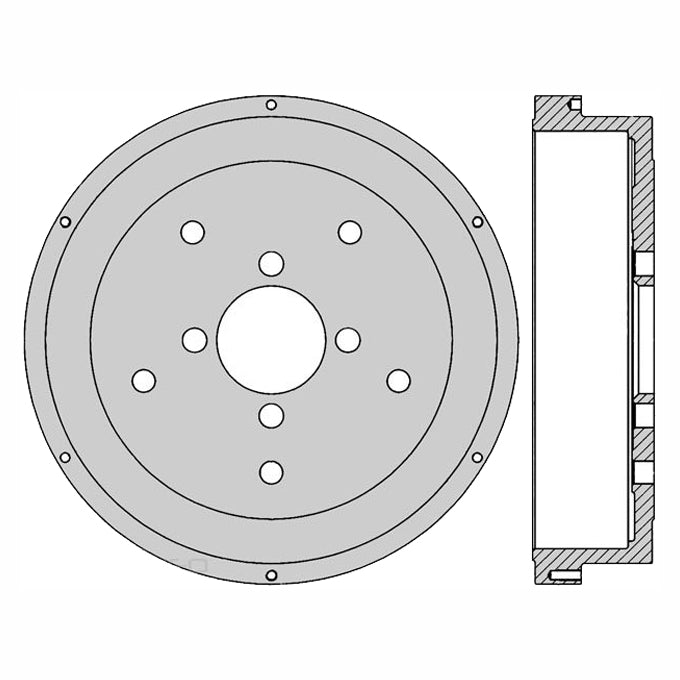 Protex Brake Drum DRUM1831