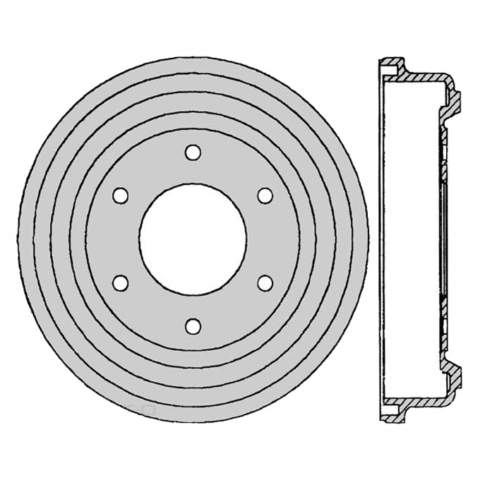 Protex Brake Drum DRUM4021
