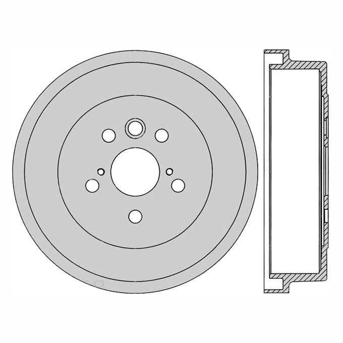 Protex Brake Drum DRUM4067