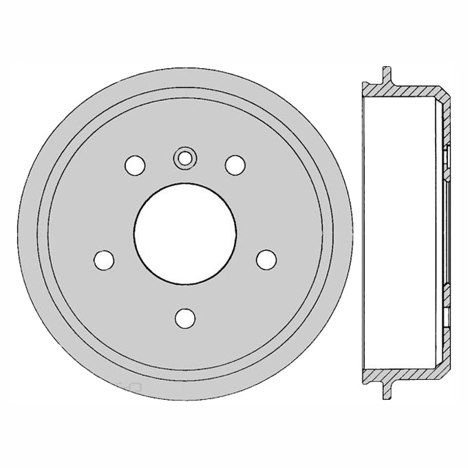 Protex Brake Drum DRUM4091