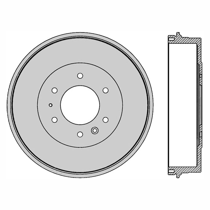 Protex Brake Drum DRUM4112