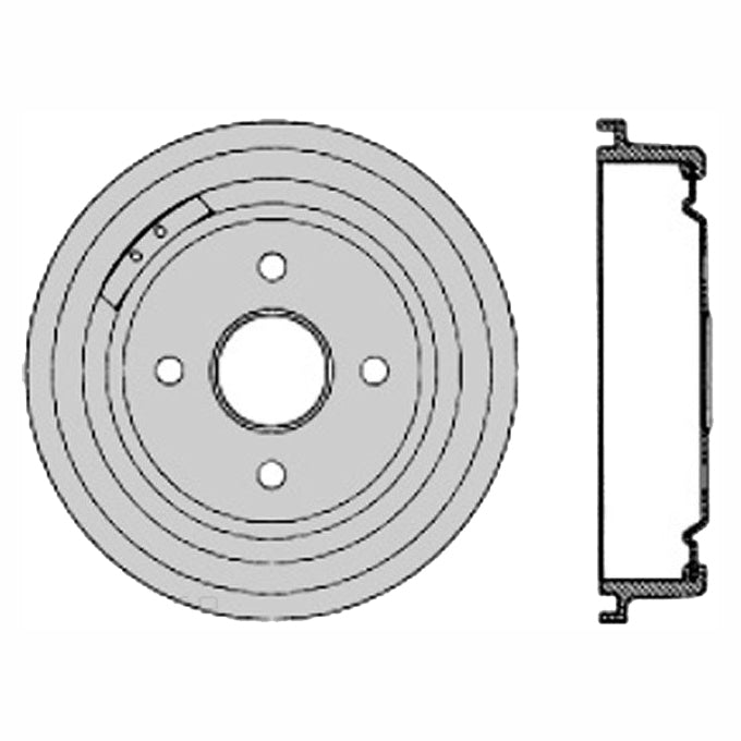 Protex Brake Drum DRUM4120