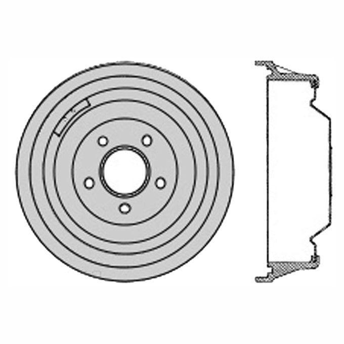 Protex Brake Drum DRUM4127