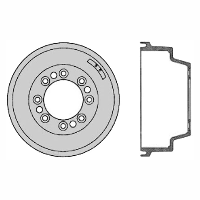 Protex Brake Drum DRUM4135