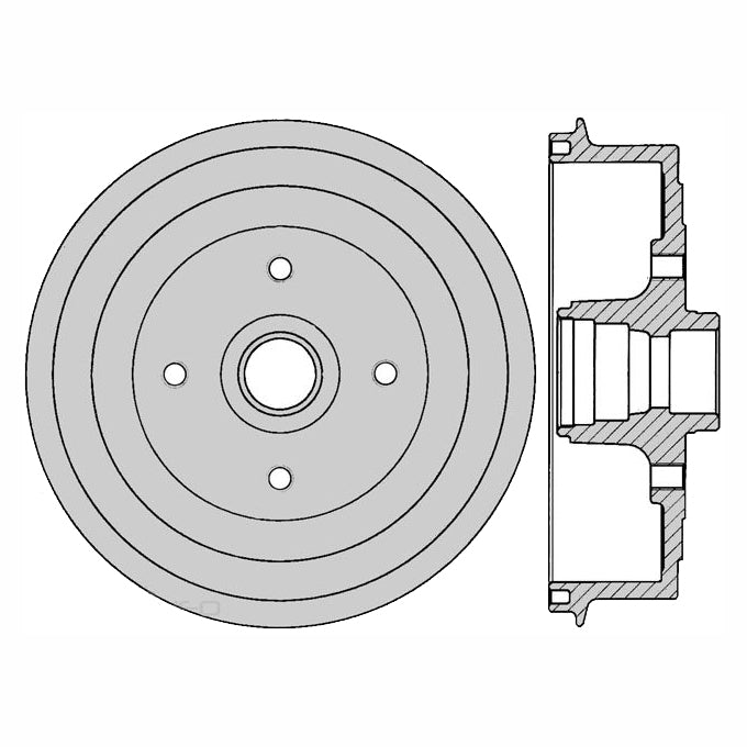 Protex Brake Drum DRUM4142