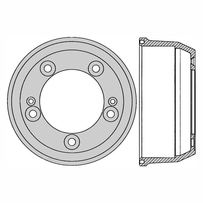 Protex Brake Drum DRUM4147