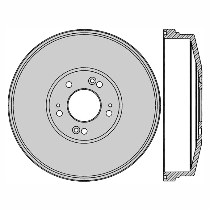 Protex Brake Drum DRUM4153