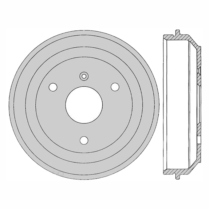 Protex Brake Drum DRUM4167