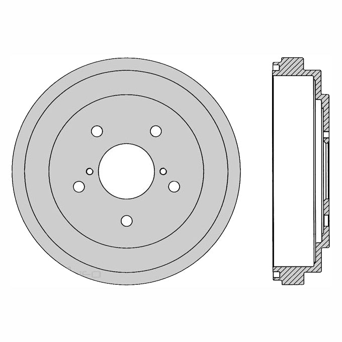 Protex Brake Drum DRUM4179