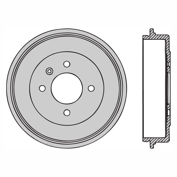 Protex Brake Drum DRUM4205