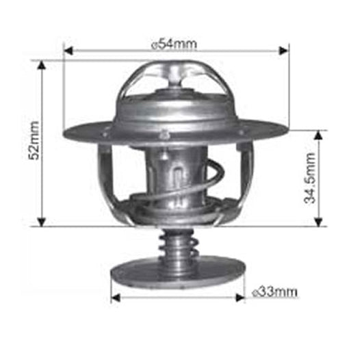 Dayco Thermostat DT123A