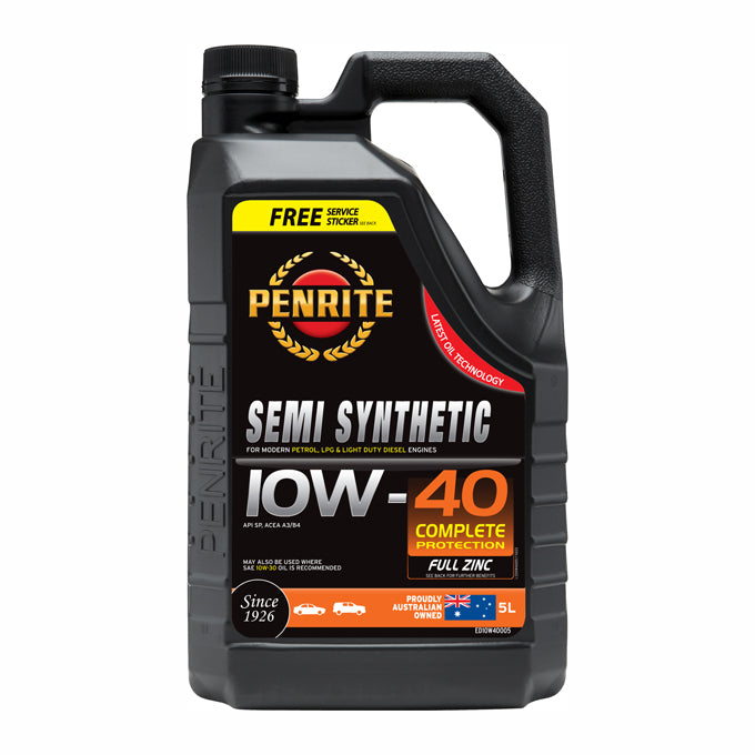 Penrite Semi Synthetic 10W-40 5L - ED10W40005