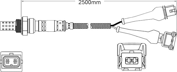 PAT Exhaust Gas Oxygen Sensor EGO-017