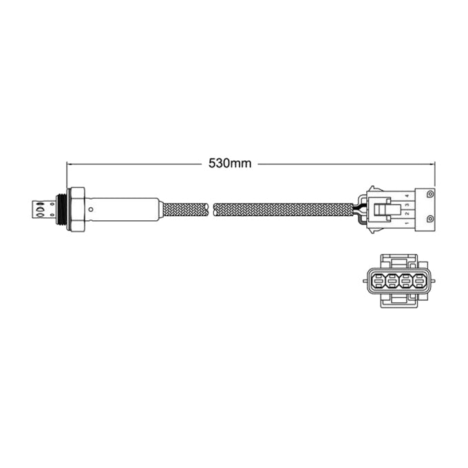 PAT Exhaust Gas Oxygen Sensor EGO-117
