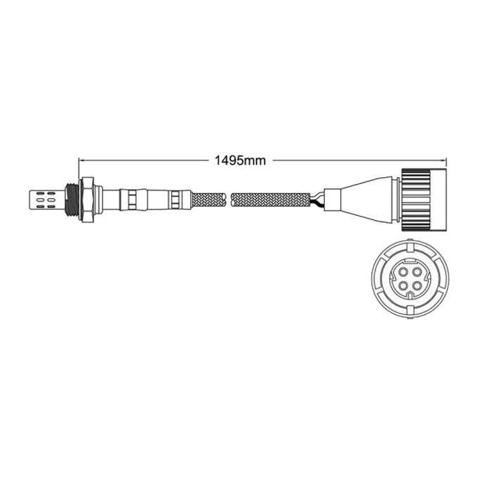 PAT Exhaust Gas Oxygen Sensor EGO-180