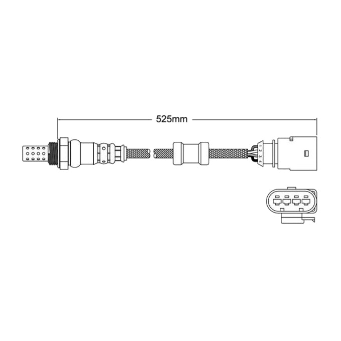 PAT Exhaust Gas Oxygen Sensor EGO-222
