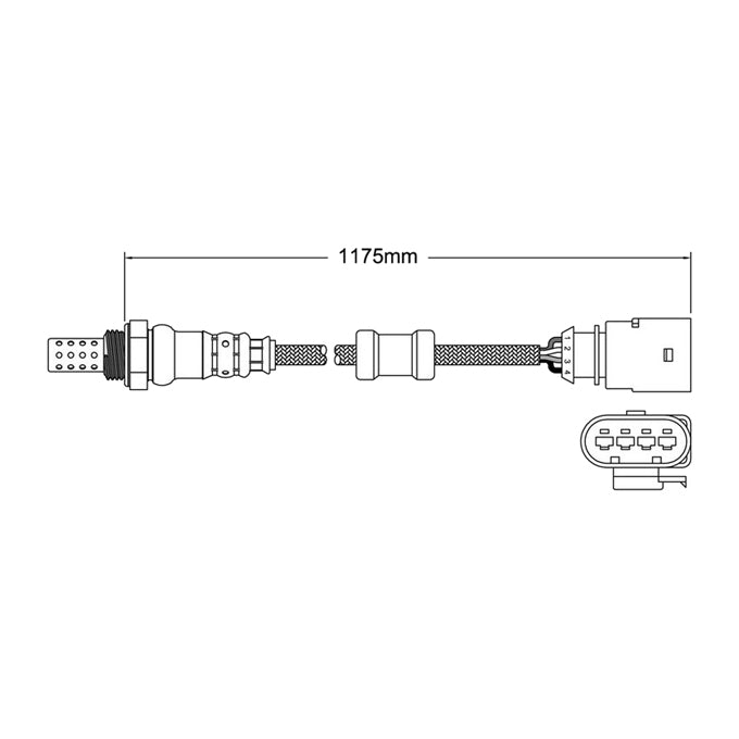 PAT Exhaust Gas Oxygen Sensor EGO-231