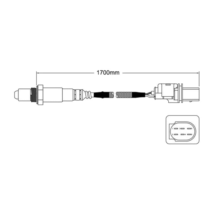 PAT Exhaust Gas Oxygen Sensor EGO-245