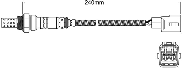PAT Exhaust Gas Oxygen Sensor EGO-280