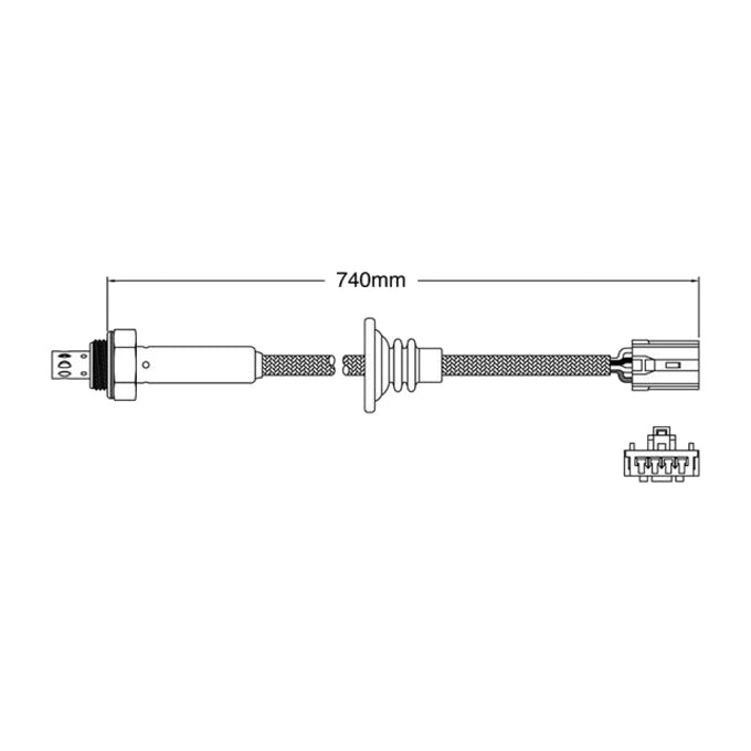 PAT Exhaust Gas Oxygen Sensor EGO-458