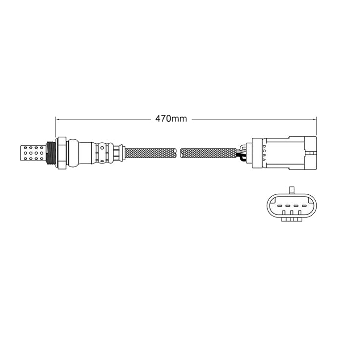 PAT Exhaust Gas Oxygen Sensor EGO-483