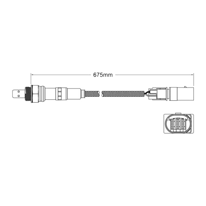 PAT Exhaust Gas Oxygen Sensor EGO-490