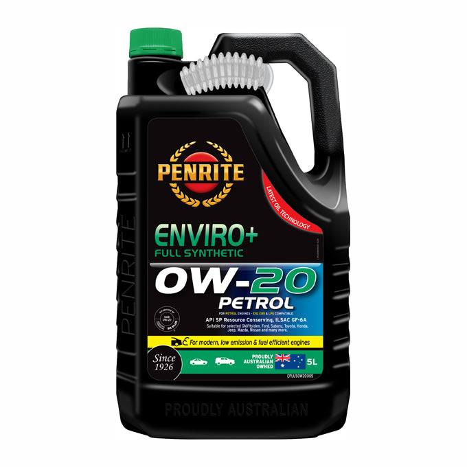 Penrite Enviro+ Full Synthetic 0W-20 5L - EPLUS0W20005