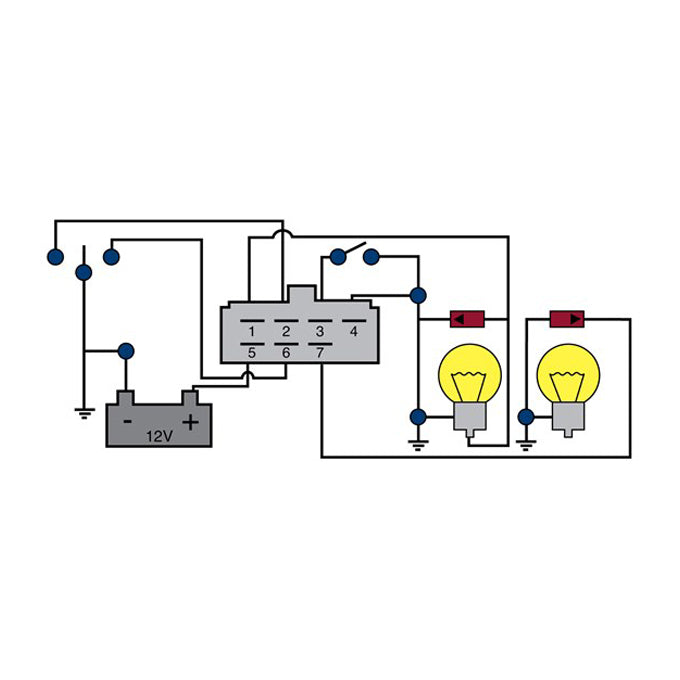 Tridon Electronic Flasher FET21 diagram