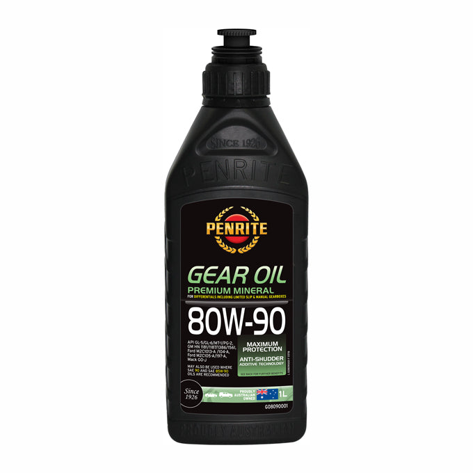 Penrite Gear Oil Mineral 80W-90 1L - GO8090001