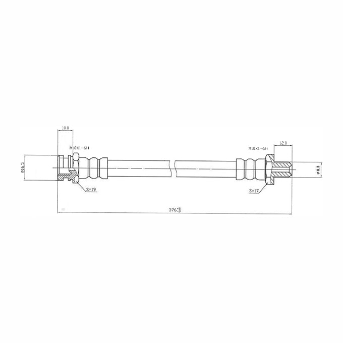 Protex Brake Hose H1139