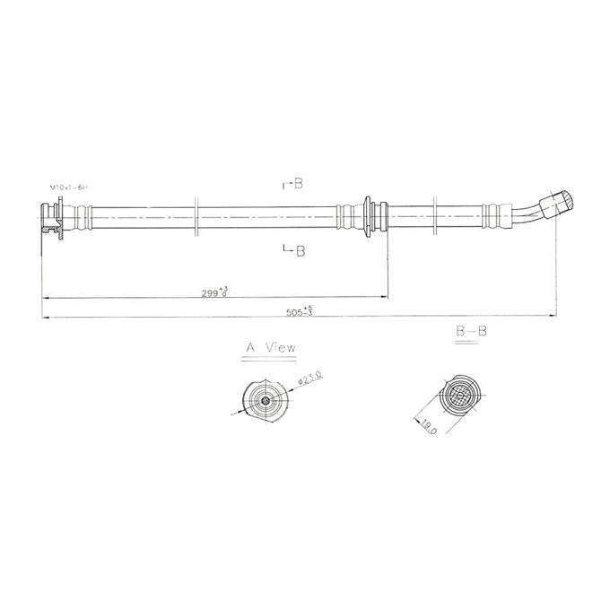 Protex Brake Hose H1515