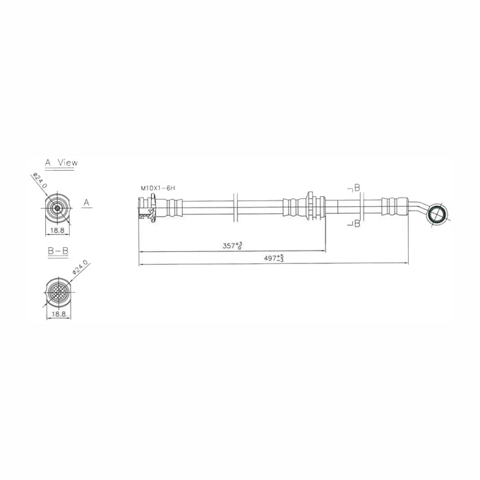Protex Brake Hose H1517