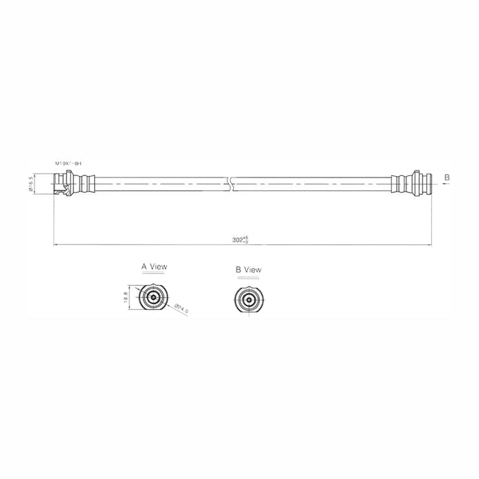 Protex Brake Hose H1520
