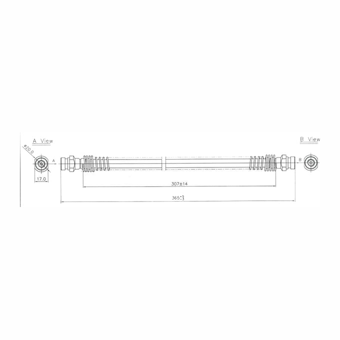 Protex Brake Hose H1559