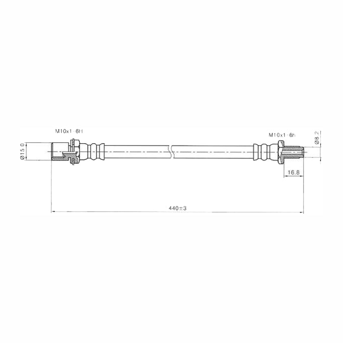Protex Brake Hose H1709