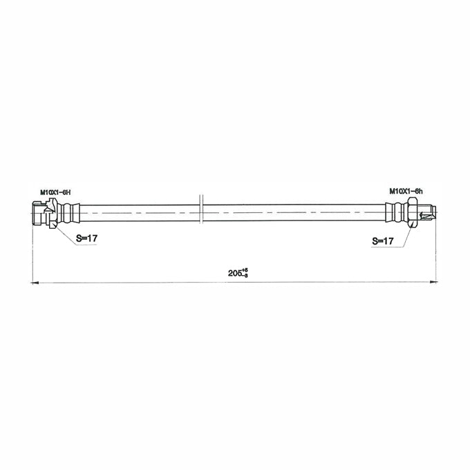 Protex Brake Hose H1712