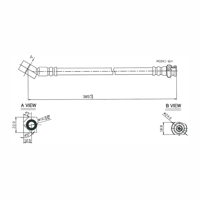 Protex Brake Hose H1718