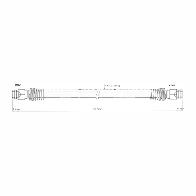 Protex Brake Hose H1753