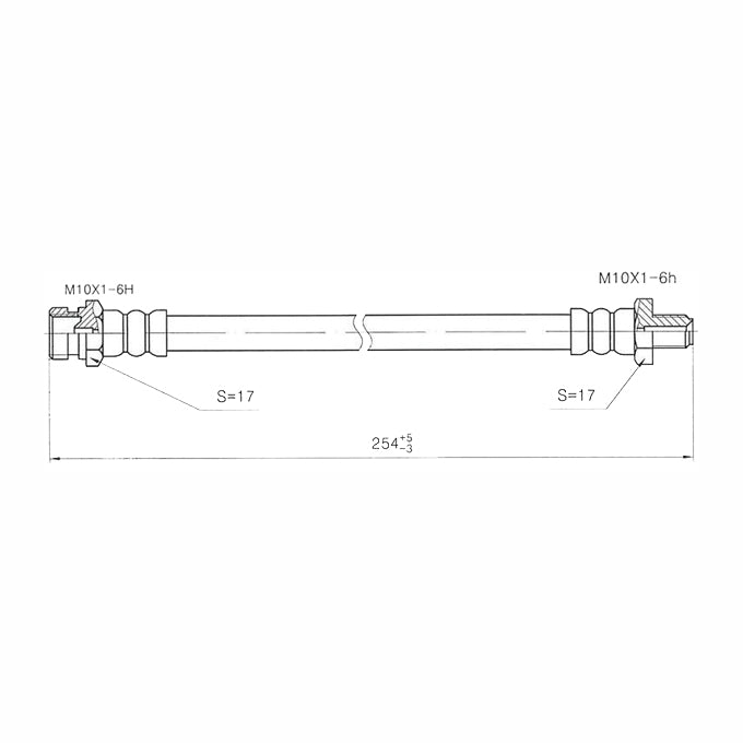 Protex Brake Hose H1814
