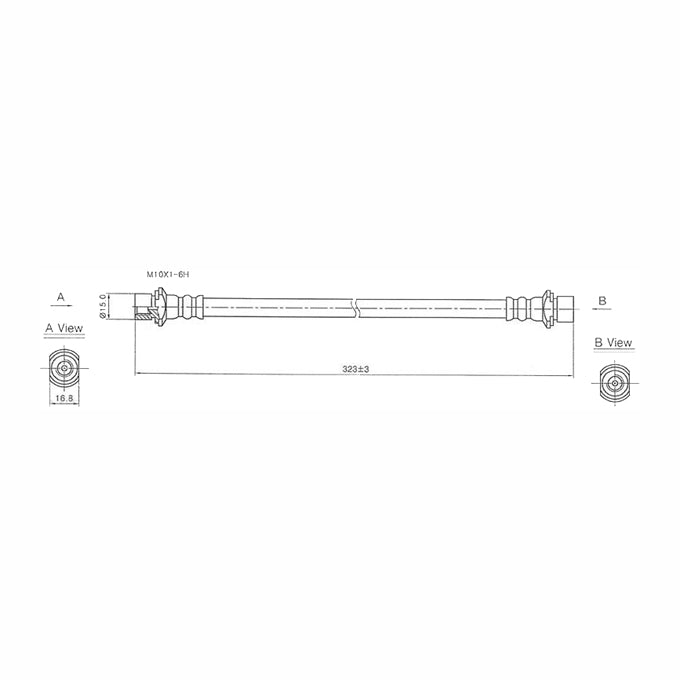 Protex Brake Hose H1917